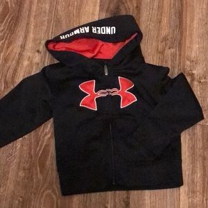 Youth Under Armour Zip Hoodie EUC